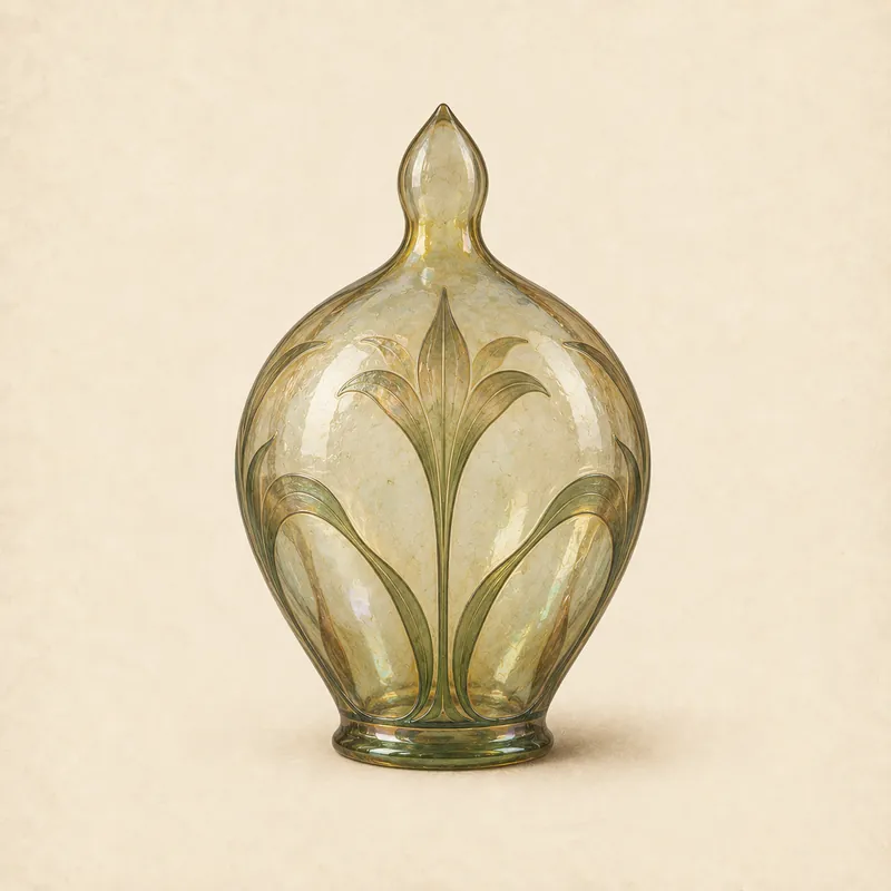 Art glass vase