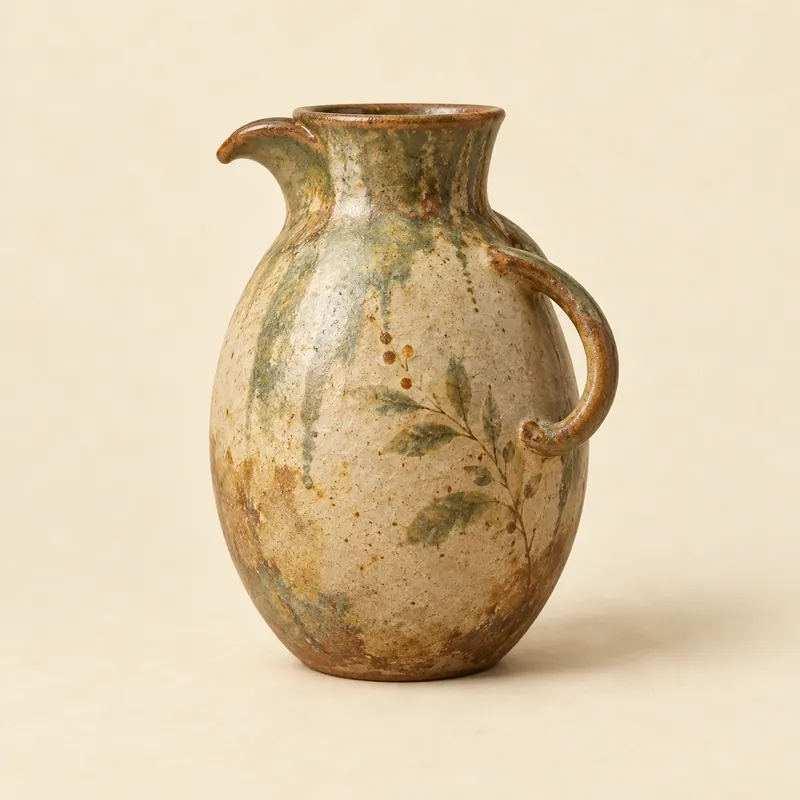 Art pottery pitcher