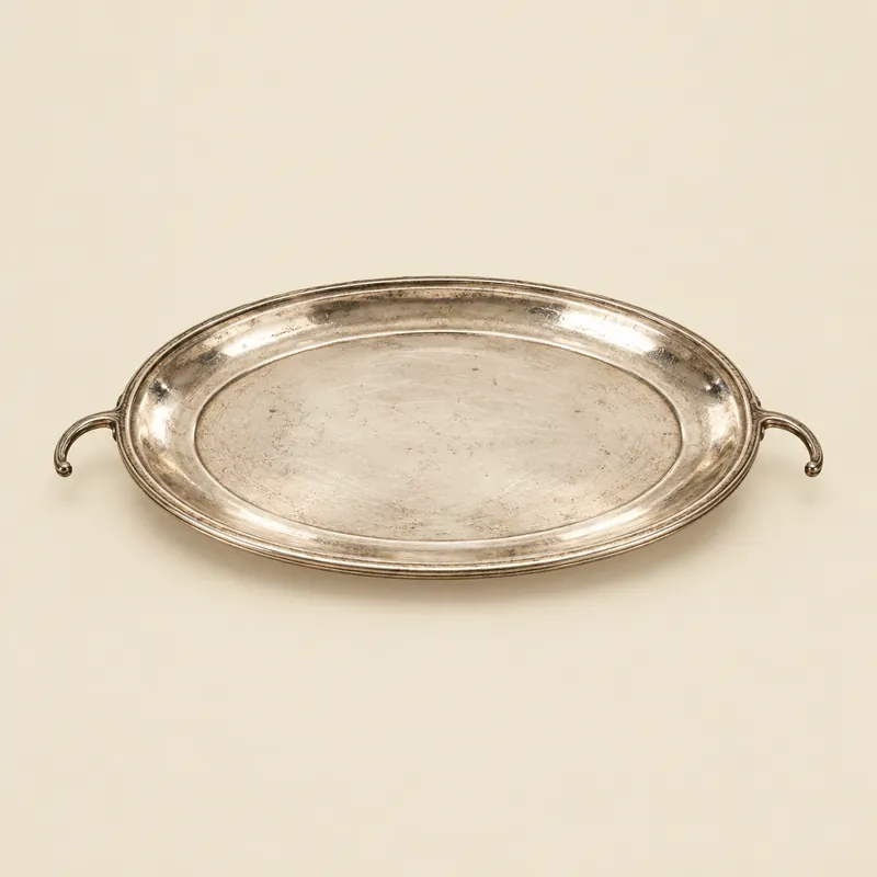 Silver tray
