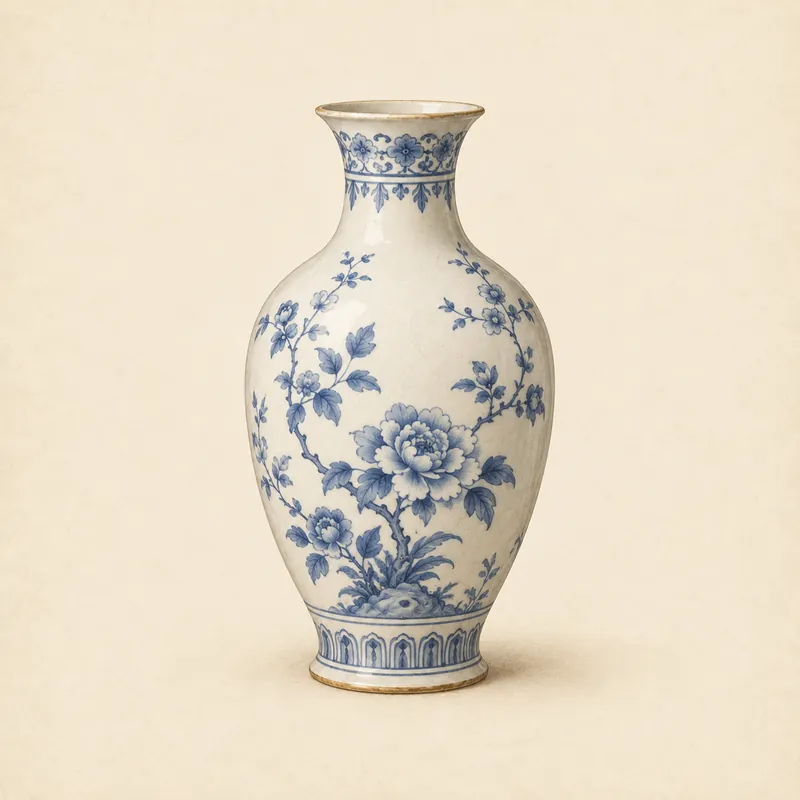 Porcelain vase
